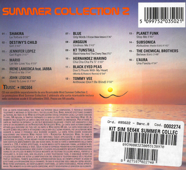 Various - Summer Collection 2 | Imusic (IMC004) - 2