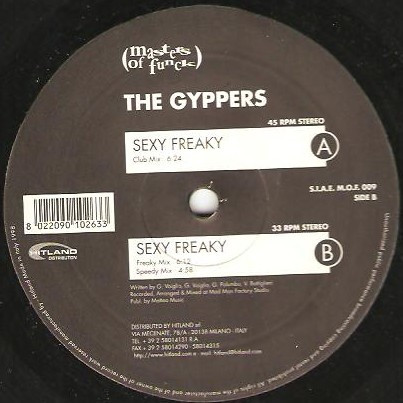 The Gyppers - Sexy Freaky | Masters Of Funck (MOF 009) - main