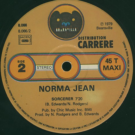 Norma Jean Wright - Sorcerer | Bearsville (8.066)