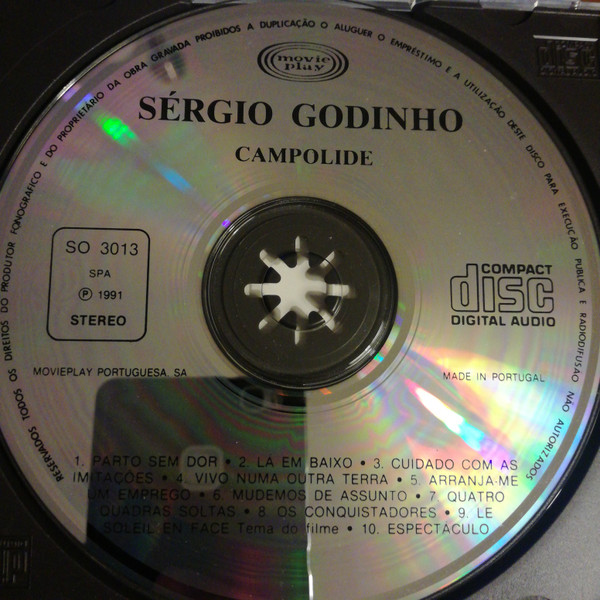Sérgio Godinho - Campolide | Movieplay (SO 3013) - 3 Sérgio Godinho - Campolide | Movieplay (SO 3013) - 3
