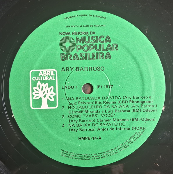 Various - Nova História Da Música Popular Brasileira - Ary Barroso | Abril Cultural (HMPB-14) - 3 Various - Nova História Da Música Popular Brasileira - Ary Barroso | Abril Cultural (HMPB-14) - 3