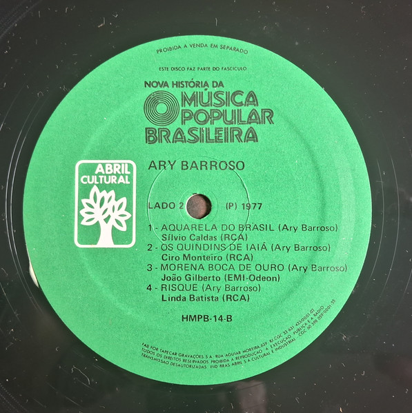 Various - Nova História Da Música Popular Brasileira - Ary Barroso | Abril Cultural (HMPB-14) - 4 Various - Nova História Da Música Popular Brasileira - Ary Barroso | Abril Cultural (HMPB-14) - 4