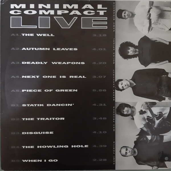Minimal Compact - Live | Crammed Discs (CRAM 061) - 3