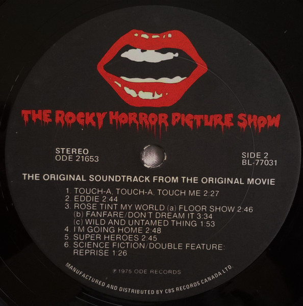"The Rocky Horror Picture Show" Original Cast - The Rocky Horror Picture Show - Original Sound Track | Epic (ODE 21653) - 4 "The Rocky Horror Picture Show" Original Cast - The Rocky Horror Picture Show - Original Sound Track | Epic (ODE 21653) - 4