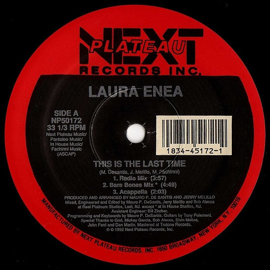Laura Enea - This Is The Last Time | Next Plateau Records Inc. (NP50172) - main