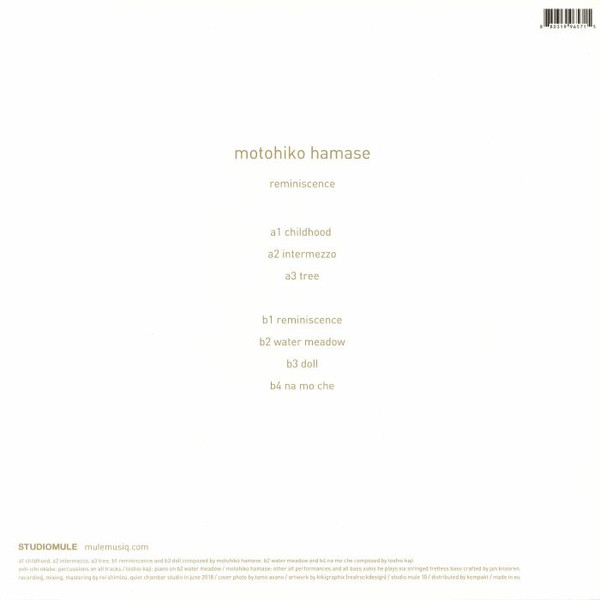 Motohiko Hamase - Reminiscence | Studio Mule (studio mule 10) - 2 Motohiko Hamase - Reminiscence | Studio Mule (studio mule 10) - 2