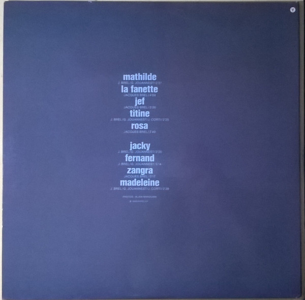 Jacques Brel - 5 - La Fanette | Barclay (90.019) - 4
