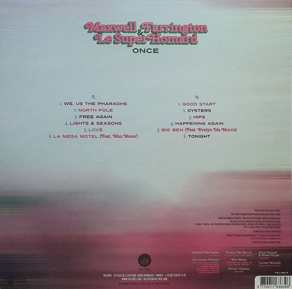 Maxwell Farrington & Le SuperHomard - Once | Talitres Records (TAL119LP) - 2 Maxwell Farrington & Le SuperHomard - Once | Talitres Records (TAL119LP) - 2