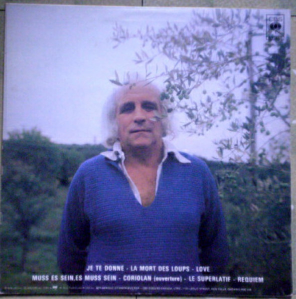 Léo Ferré - Je Te Donne | CBS (PFS 90403) - 2