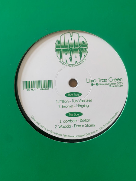 Various - Limo Trax Green | Limousine Dream (LTRAX-02) - 2 Various - Limo Trax Green | Limousine Dream (LTRAX-02) - 2