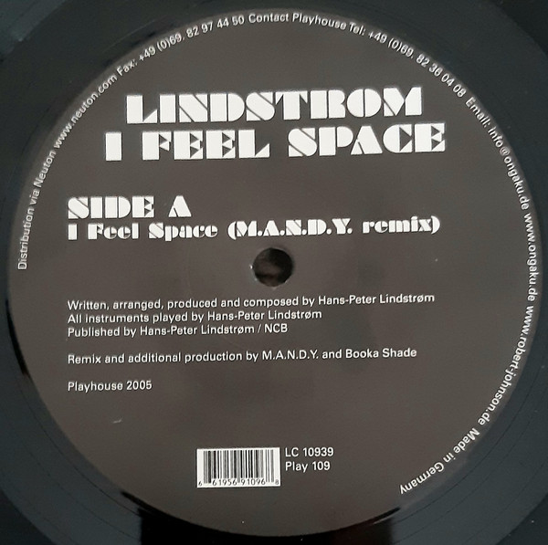 Lindstrøm - I Feel Space (M.A.N.D.Y. Remix) | Playhouse (Play 109)