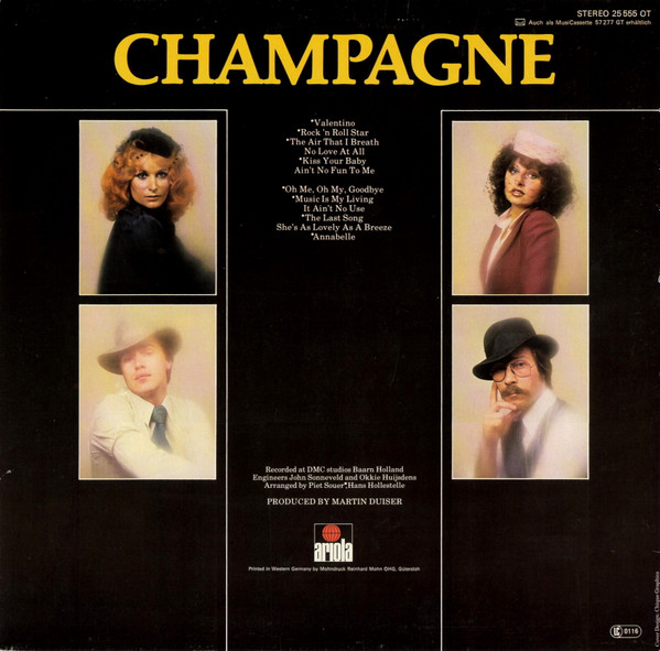 Champagne - Champagne | Ariola (25 555 OT) - main