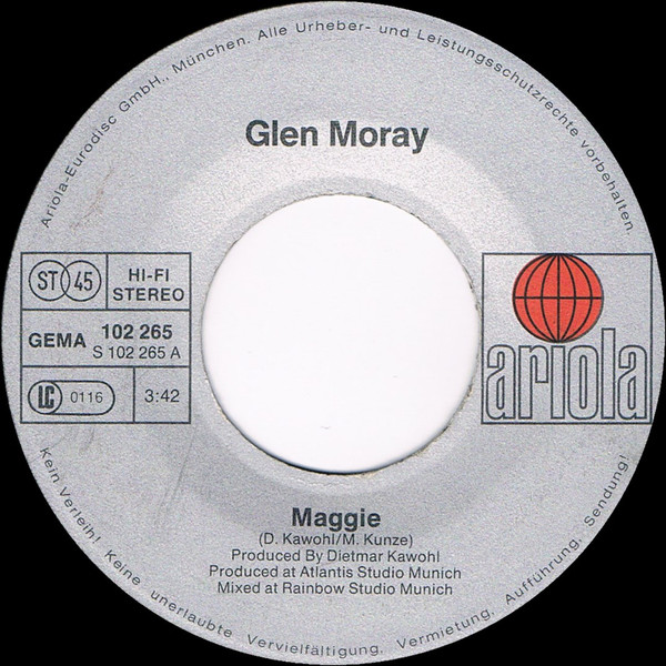 Glen Moray - Maggie | Ariola (102 265)
