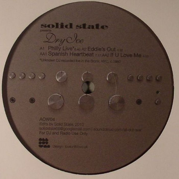 Solid State - Dry Ice | All Out War (AOW04) - main