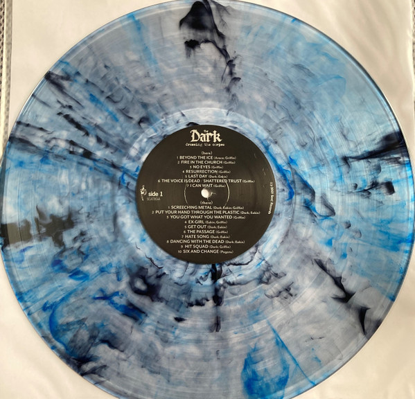 The Dark - Dressing The Corpse (Limited Edition - Clear w/ Black & Blue swirl Vinyl) [Vinyl] | Scat Records (SCAT80) - 3