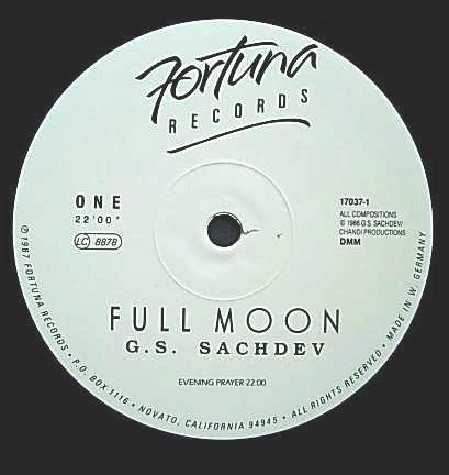 G. S. Sachdev - Full Moon | Fortuna Records (17037-1) - 3 G. S. Sachdev - Full Moon | Fortuna Records (17037-1) - 3
