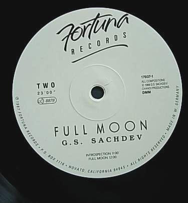 G. S. Sachdev - Full Moon | Fortuna Records (17037-1) - 4 G. S. Sachdev - Full Moon | Fortuna Records (17037-1) - 4