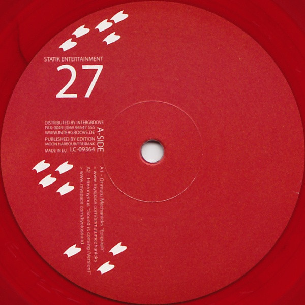 Various - My Music Is My Space - Chapter 3 (Of 4) | Statik Entertainment (STATIK ENTERTAINMENT 27) - main Various - My Music Is My Space - Chapter 3 (Of 4) | Statik Entertainment (STATIK ENTERTAINMENT 27) - main