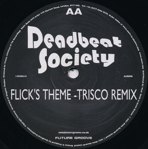 Deadbeat Society - Flick's Theme | Future Groove (12FGR018) - 3