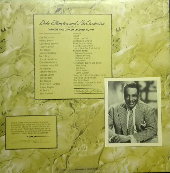 Duke Ellington - The Carnegie Hall Concerts (December 1944) | Prestige (HB 6065) - 2 Duke Ellington - The Carnegie Hall Concerts (December 1944) | Prestige (HB 6065) - 2