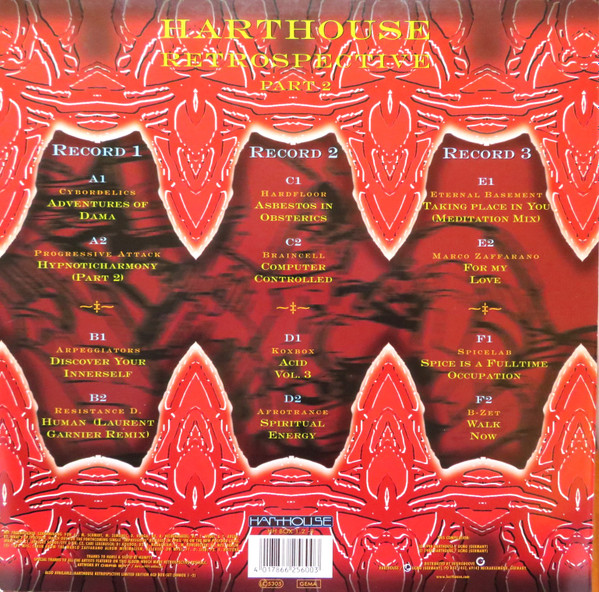 Various - Harthouse Retrospective Part 2 | Harthouse (HHBOX 1.2-3) - 2
