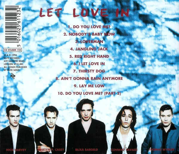 Nick Cave & The Bad Seeds - Let Love In | Mute (CD STUMM 123) - 2