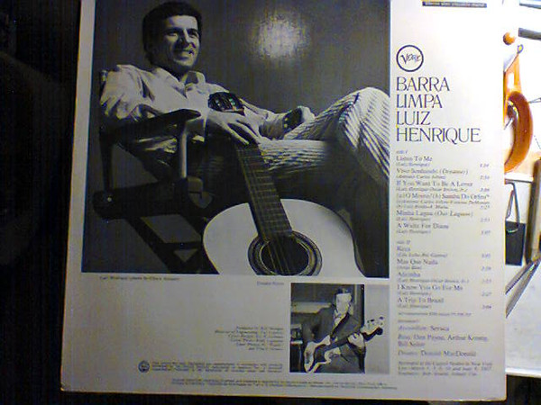 Luiz Henrique - Barra Limpa | Verve Records (V6-8697) - 2