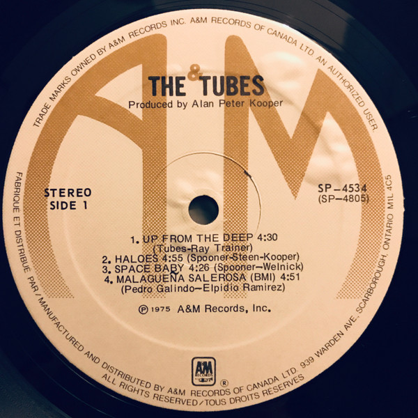 The Tubes - The Tubes | A&M Records (SP-4534) - 3 The Tubes - The Tubes | A&M Records (SP-4534) - 3