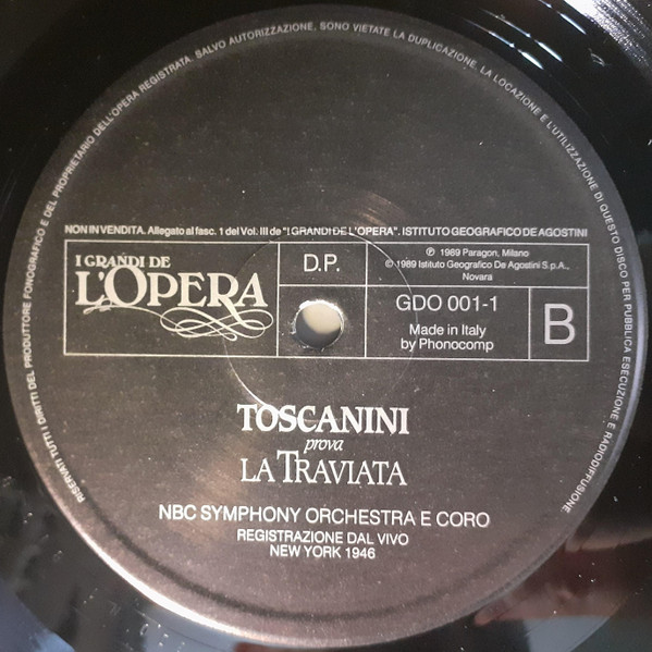 Arturo Toscanini , NBC Symphony Orchestra E NBC Symphony Chorus - Toscanini Prova La Traviata | DeAgostini (GDO 001-1) - 4
