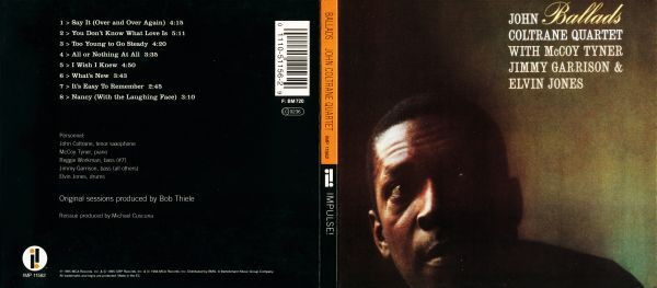 The John Coltrane Quartet - Ballads | Impulse! (IMP 11562) - 3