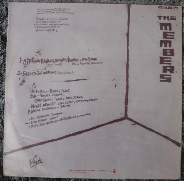 The Members - Offshore Banking Business | Virgin (VV 12.001M) - 2