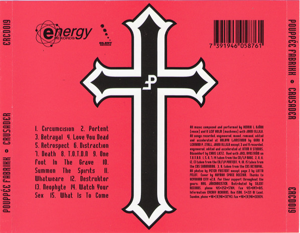 Pouppée Fabrikk - Crusader | Energy Rekords (ERCD019) - 2