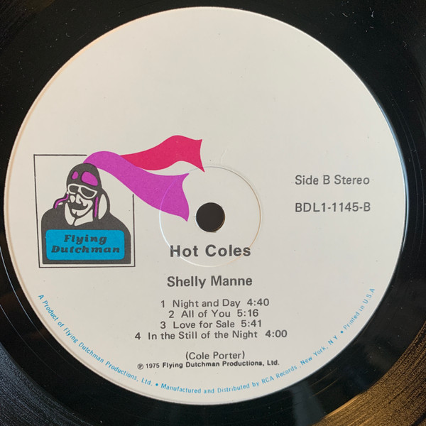 Shelly Manne - Hot Coles | Flying Dutchman (BDL1-1145) - 4 Shelly Manne - Hot Coles | Flying Dutchman (BDL1-1145) - 4