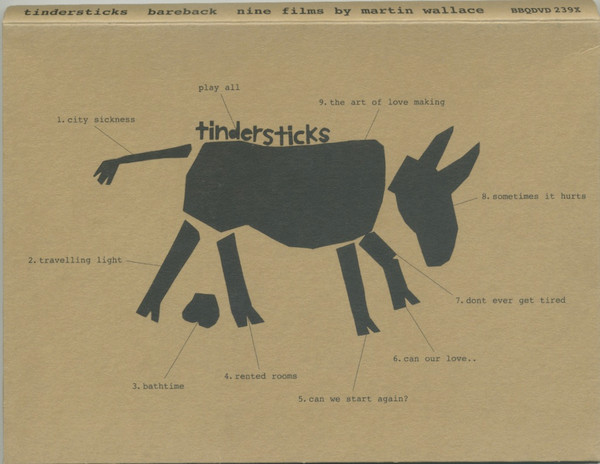 Tindersticks - Bareback (Nine Films By Martin Wallace) | Beggars Banquet (BBQDVD 239X) - 2