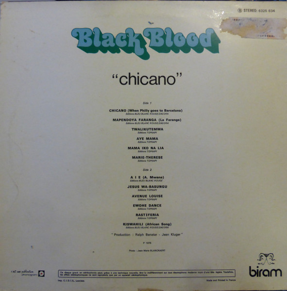 Black Blood - Chicano | Biram (6325 634) - 2