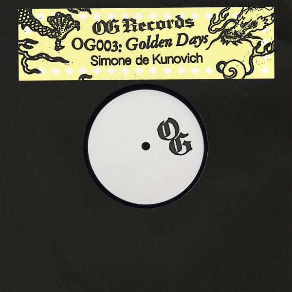Simone de Kunovich - Golden Days | OG Records (OG003) - main