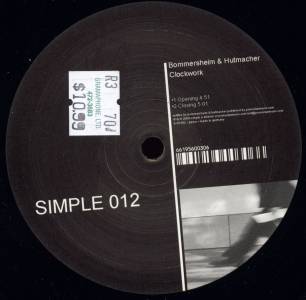 Björn Bommersheim & Swen Hutmacher - Clockwork | Simple Muzik (Simple 12)