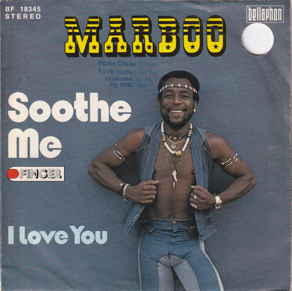 Marboo Whisnant - Soothe Me | Finger (BF 18345) - 2