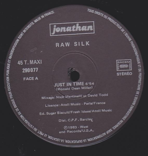 Raw Silk - Just In Time | Jonathan (290 077) - main