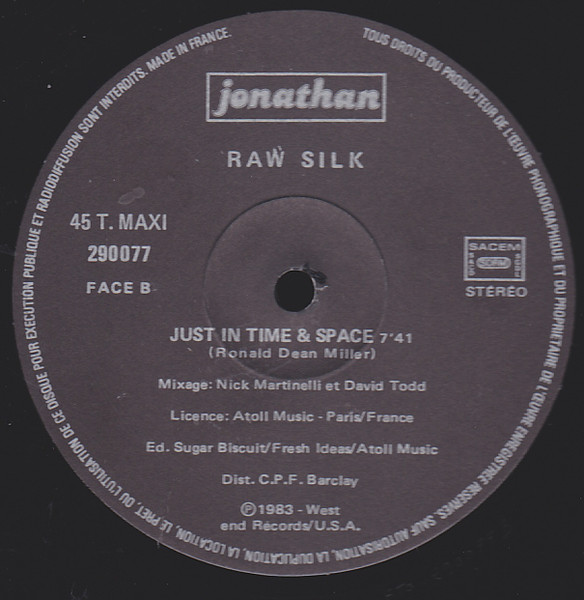 Raw Silk - Just In Time | Jonathan (290 077) - 2