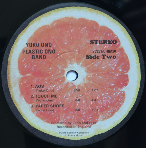 Yoko Ono / The Plastic Ono Band - Plastic Ono Band | Secretly Canadian (SC281) - 4 Yoko Ono / The Plastic Ono Band - Plastic Ono Band | Secretly Canadian (SC281) - 4