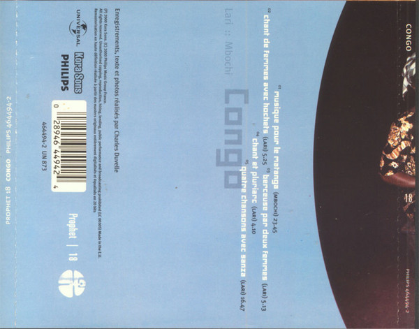 Various - Congo | Lari :: Mbochi | Philips (464494-2) - 2