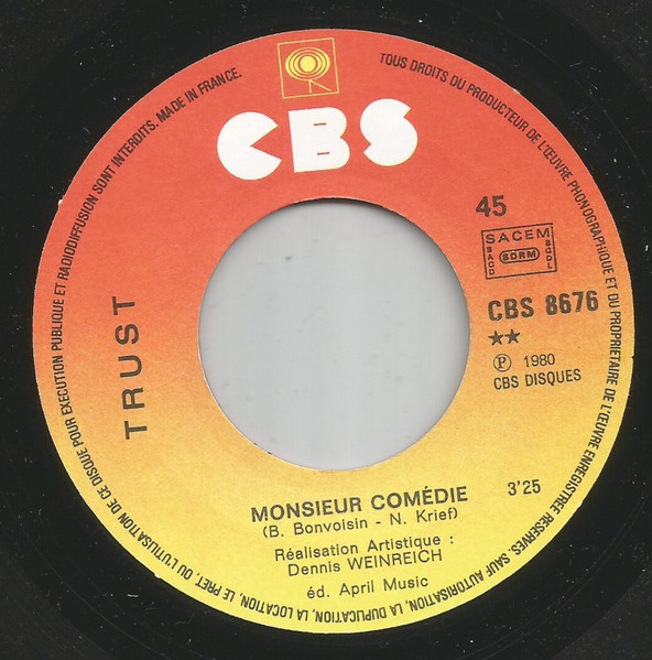 Trust - Antisocial | CBS (CBS 8676) - 4