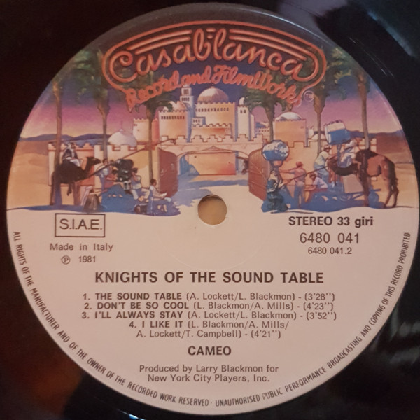 Cameo - Knights Of The Sound Table | Casablanca (6480 041) - 4 Cameo - Knights Of The Sound Table | Casablanca (6480 041) - 4