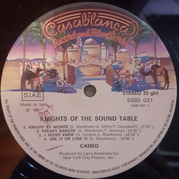 Cameo - Knights Of The Sound Table | Casablanca (6480 041) - 3 Cameo - Knights Of The Sound Table | Casablanca (6480 041) - 3