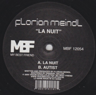 Florian Meindl - La Nuit | My Best Friend (MBF 12054) - main