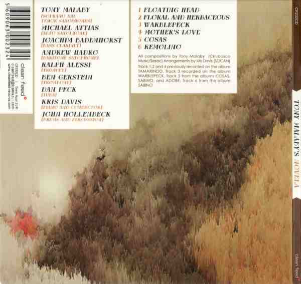 Tony Malaby's Novela - Tony Malaby's Novela | Clean Feed (CF232CD) - 4