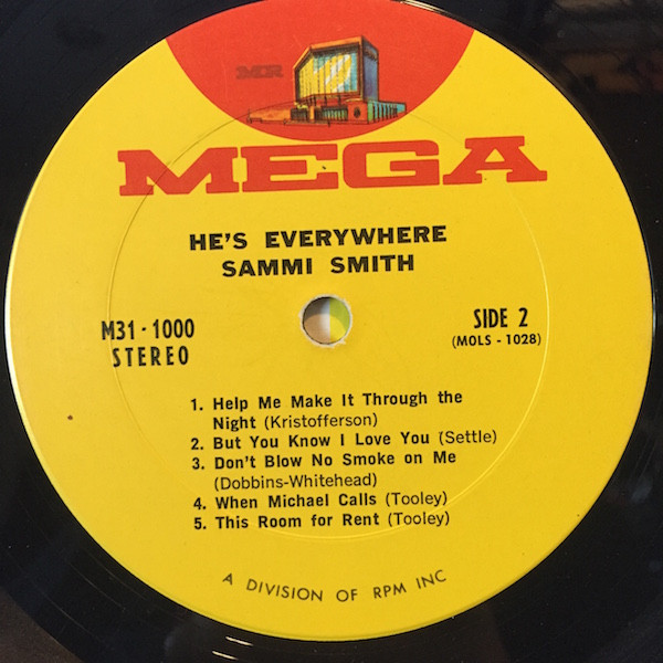 Sammi Smith - He's Everywhere | Mega (M31-1000) - 4 Sammi Smith - He's Everywhere | Mega (M31-1000) - 4