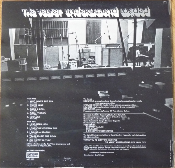 The Velvet Underground - Loaded | Cotillion (940.060) - 2