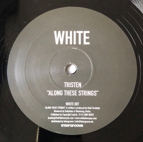 Tristen / Edward - Along These Strings / Calm | White (WHITE 007) - 3